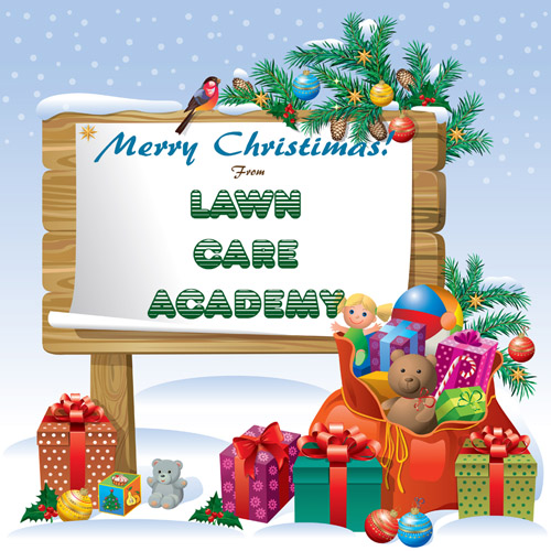 Merry Christmas from Lawn Care Academy